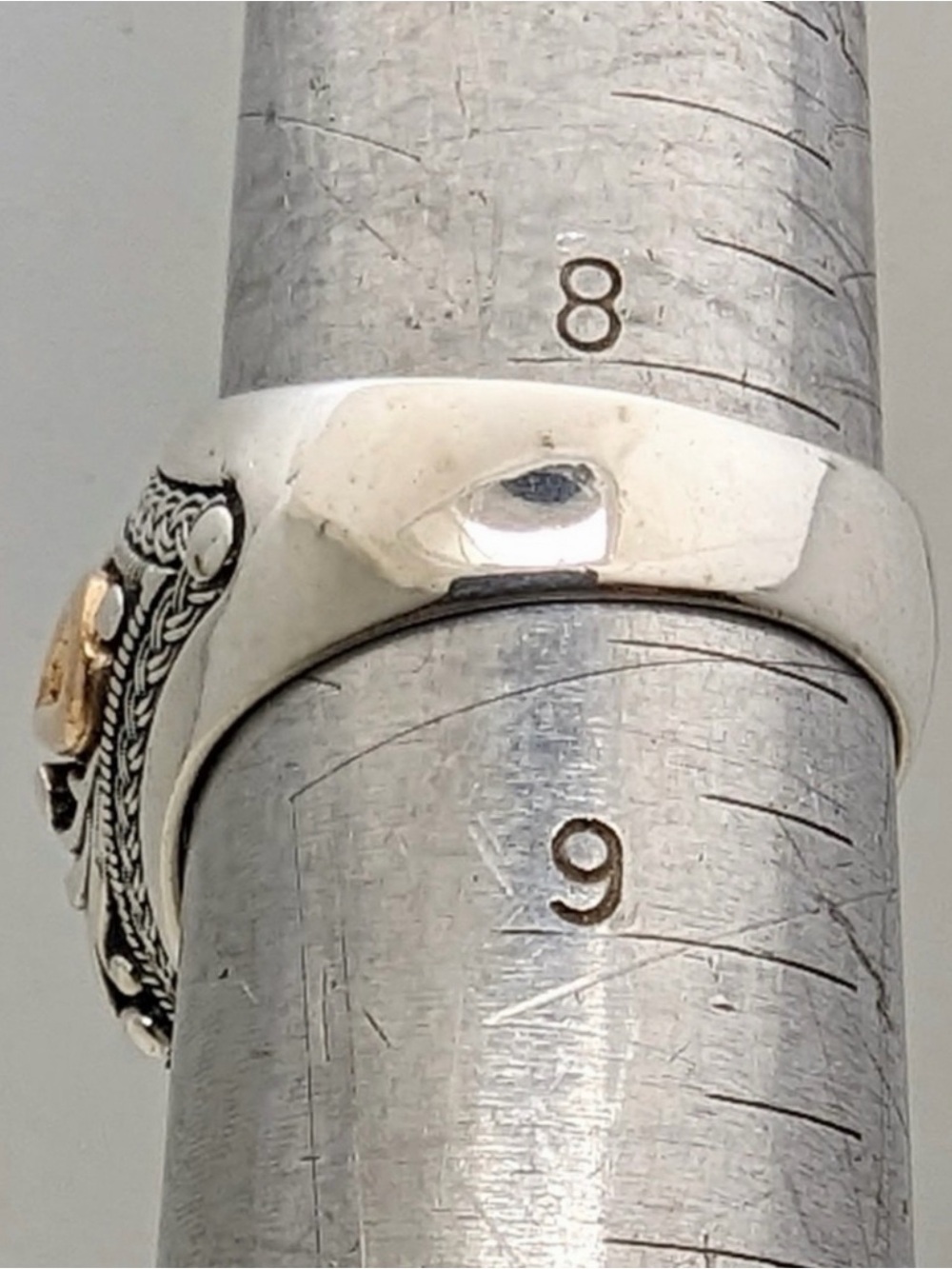 Sterling Silver And Agate Ring View 5
